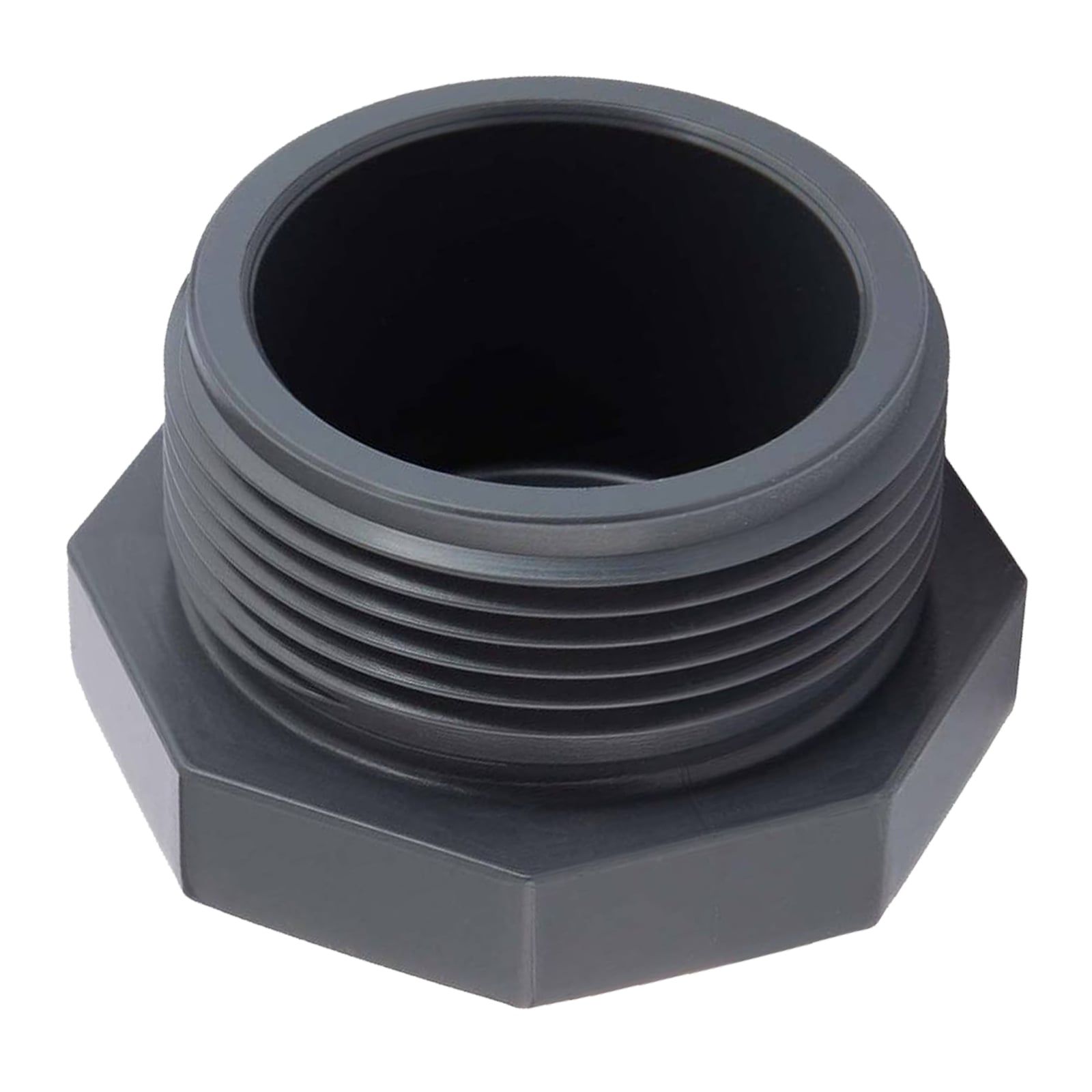 4" PVC Fitting Gewinde Stopfen End Kappe Verschluss Aussengewinde AG - PN 10 bar