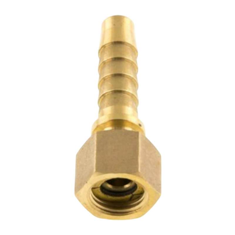 1/2" x 13 mm Schlauch Tülle Stutzen Innengewinde IG ÜWM Nippel Messing Fitting - PN 18 bar