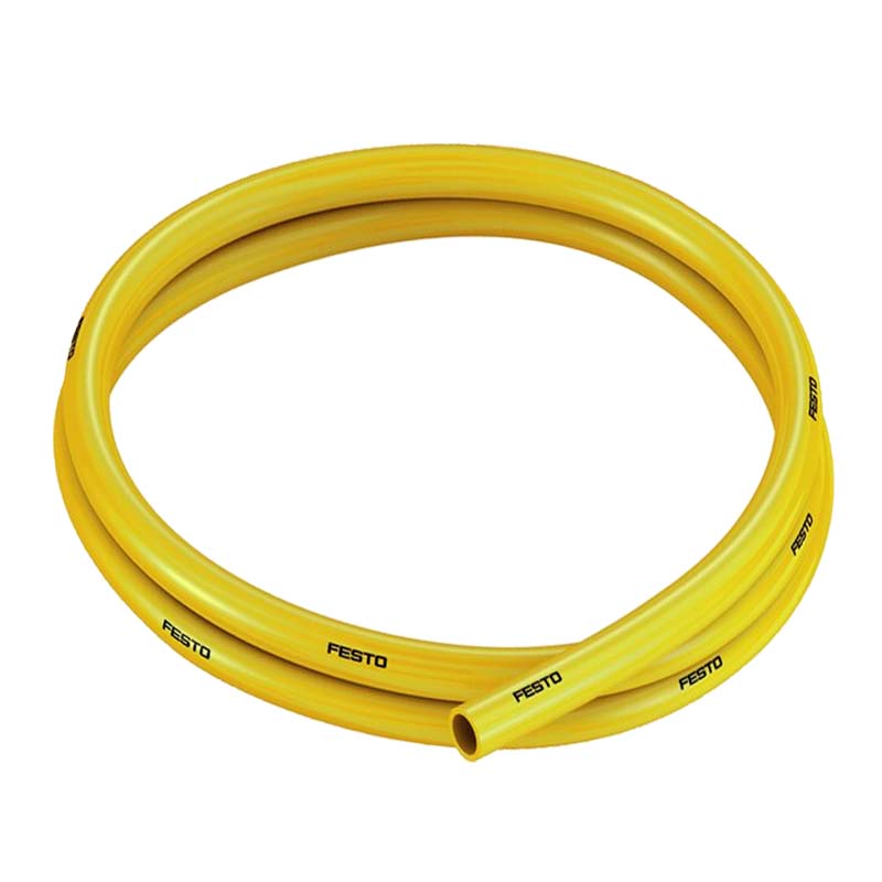 16 x 10,8 mm PE Kunststoff Pneumatik Druckluft Wasser Schlauch PEN gelb (551485) - PN 10 bar