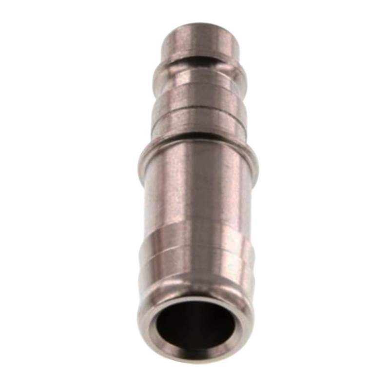 13 mm Druckluft Stecker Nippel Einsteck Schlauch Tülle Edelstahl NW 7,2 LW - PN 35 bar