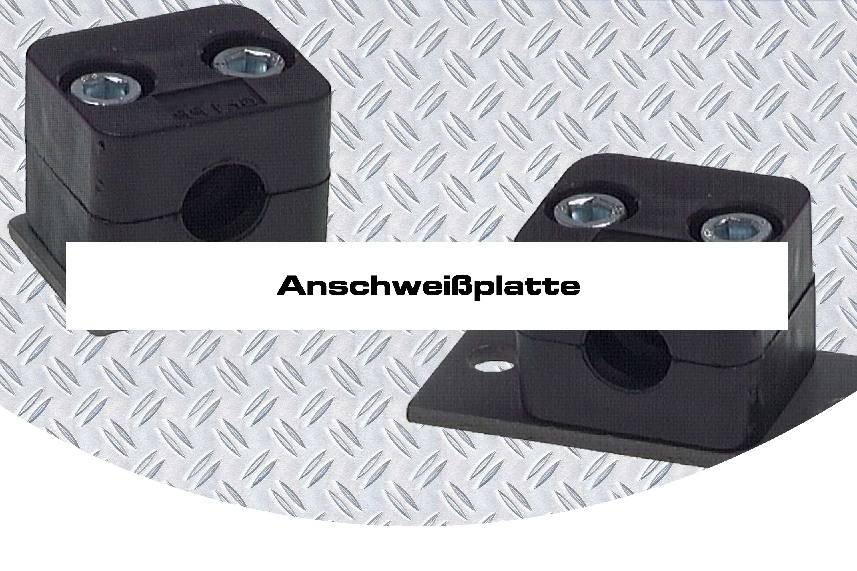 Anschweißplatte