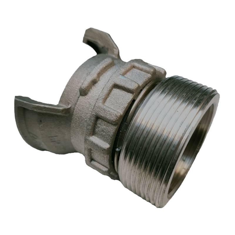 DN 40 DSP Kupplung Aluminium BSP Außengewinde AG 2" Verriegelung - PN 16 bar