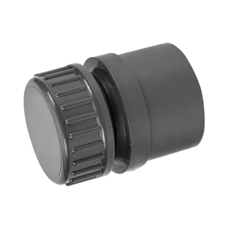 32/40 mm x 1" VDL PVC Klebe Fitting End Kappen Satz Muffe Verbinder - PN 10 bar