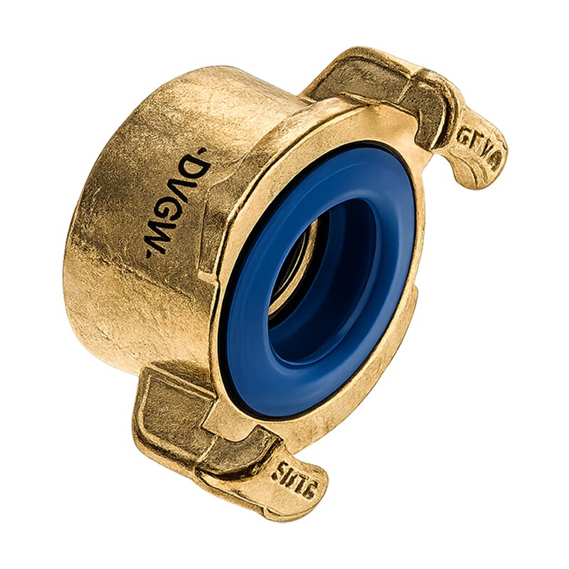 3/4" GEKA plus Schnell Kupplung Gewindestück Innengewinde IG Messing KTW-A DVGW - PN 40 bar