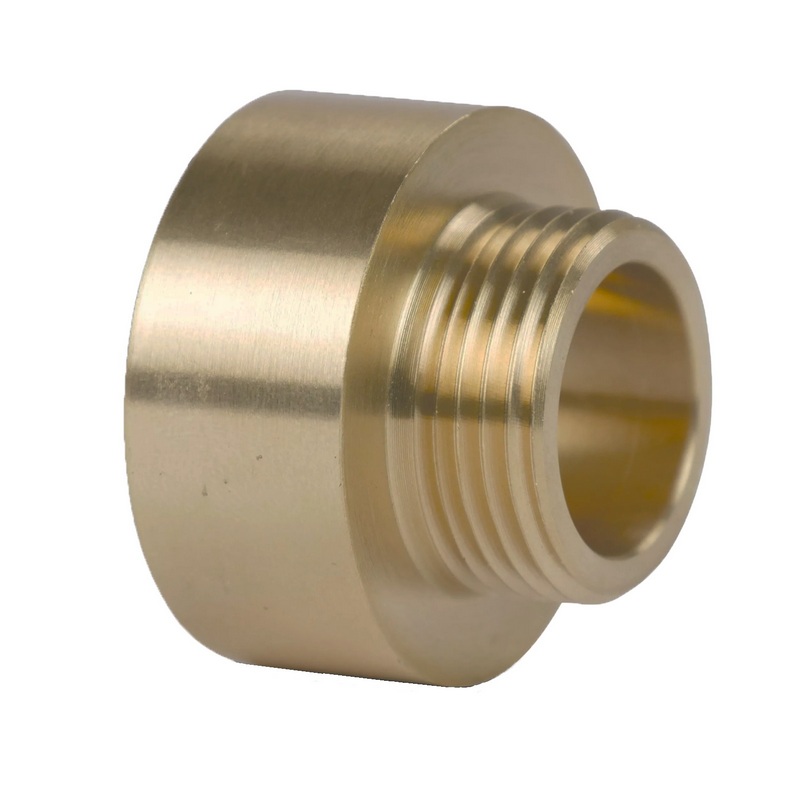 1 1/4" x 1" Muffen Nippel Nr. 246 Innen x Außengewinde IG x AG Messing Fittings PN 30 bar