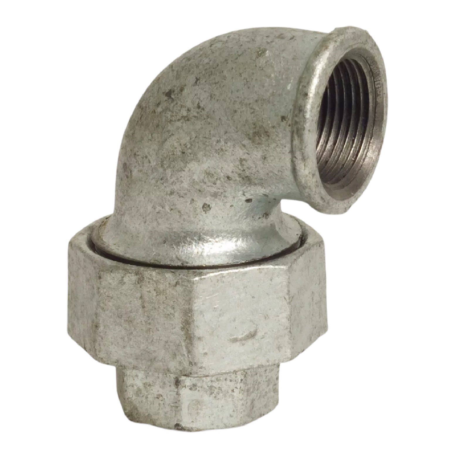 3/8" Gusseisen Temperguss Fitting Winkelverschraubung 90° Innengewinde IG DVGW PN 25 bar