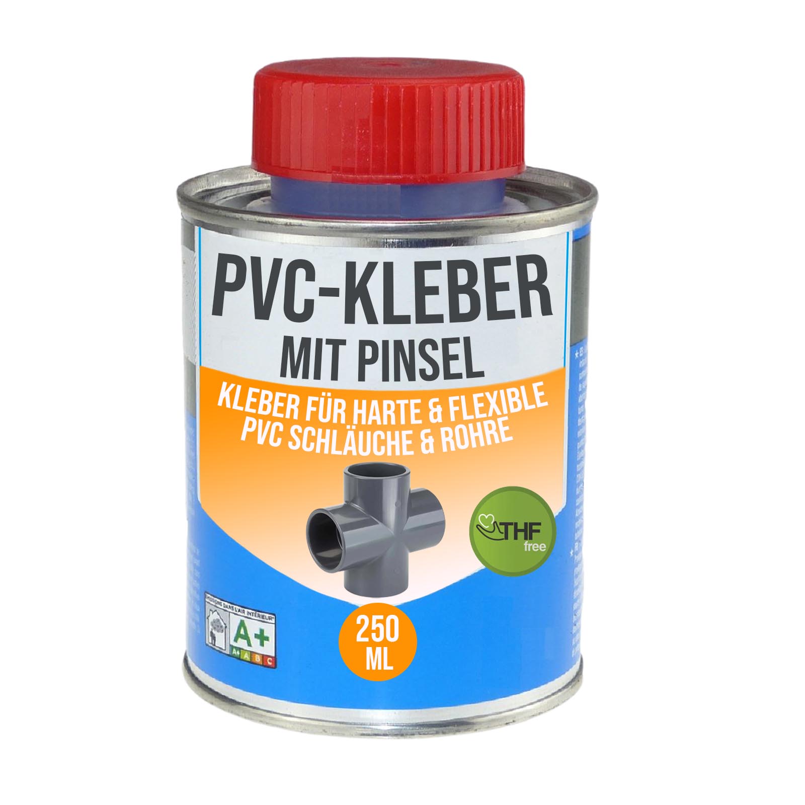 250 ml Spezial Kleber für harte und flexible PVC Schläuche/Rohre im Bereich  Pool, Schwimmbad, Teich, etc.