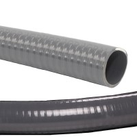 PVC Schlauch Bruststangenschlauch Pferdeanhänger Bruststange (43 mm) grau 2,0m