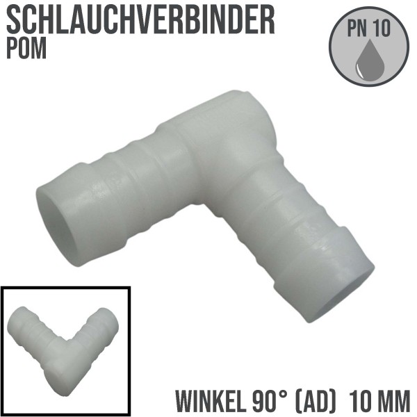 Schlauchverbinder 8mm in Sonstige Industrie-Fittings & -Adapter